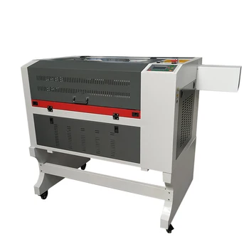 Namų naudojimui Mažos 4060 lazerio pjovimo mašina 60W laser cutting machine už odos, medžio, MDF, Akrilo