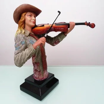 Nauja Europos smuiko muzika duomenys skulptūra gimtadienio dovanos namų kambarį dekoracijos, menai ir amatai