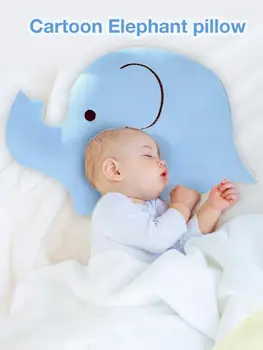 Naujagimio Anti-dalinis Formos Pagalvė Animacinių filmų Dramblys Kūdikis Miega Pagalvę Lovelę Priežiūros Produktai
