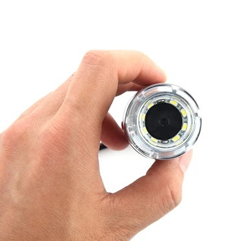 Naujas Nešiojamas 8 Led Skaitmeninį USB Mikroskopą, Endoskopą didinamąjį stiklą Vaizdo Kamera Aukštos Kokybės Microscopio Su Metaliniu Laikikliu