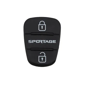 Nemokamas pristatymas (20pcs/lot)Naujas 3 mygtukas guminis padas Hyundai Sportage nuotolinio valdymo raktas