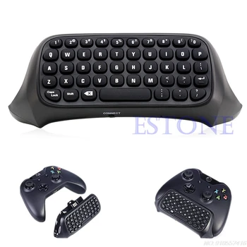 Nešiojamas USB 2.4 G Bevielio Chatpad Pranešimą Keyboard Controller Black D17 20 Dropshipping