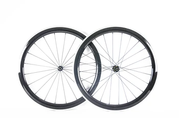OEM 3K Ruoželiniu anglies ratlankiai aliumininiai stabdžių paviršiaus 700c road dviračių aširačio 38mm 50mm 60mm gylio anglies kelių dviratį lydinio ratlankiai
