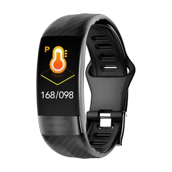 P11 EKG+PPG Smart Juosta Kraujo Spaudimas HR Stebėti Smartband Fitness Tracker Žiūrėti Pedometer Smart Apyrankę, 