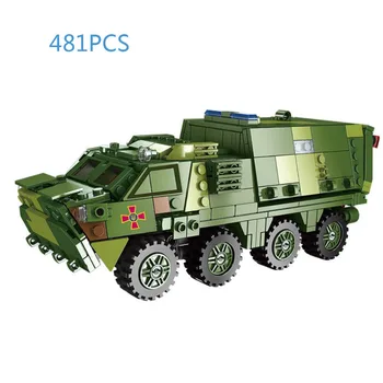 Pasaulinio karo karinės Rusija 1:30 masto BTR-4C Medicinos šarvuotos transporto priemonės ss batisbricks blokuoti WW2 kariuomenės pajėgų plytų žaislai, dovanos