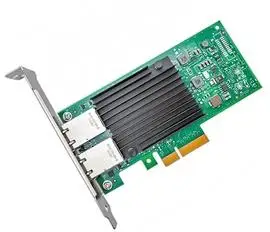 PCI-E X4 X550-T2 10G Ethernet Server Adapter Dual Port RJ45 Integruotas Tinklo Adapteris X550T2BLK