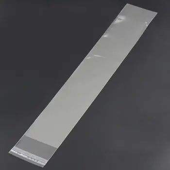 Plastikiniai Savarankiškai Antspaudas Plastikiniai Maišeliai Stačiakampis Skaidrus 30.5 cm x4.4cm(12
