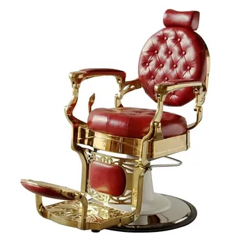 Raudonos Hair Salon Kėdės Optikos Sunkiųjų Hidraulinis Siurblys Barber Kėdės Grožio Šampūnas Barbering Kėdė