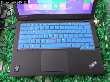 Silikono Nešiojamojo kompiuterio Klaviatūros Dangtelio odos Raštas Lenovo ThinkPad THINKPAD X230S X240 X240S JOGOS S1 X1 HELIX