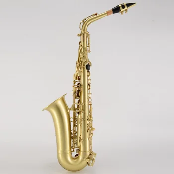 Snd-1991 EB Alto Saxophone žalvario piešimo procesas E butas Saksofonas 802 klavišą woodwind priemonė diržo valymo šluostės pirštinės diržas