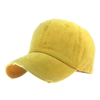Sprogimo plaukai surišti į uodegą beisbolo kepuraitę šviesos plokštės kietosios spalvos skrybėlę moterų lauko apsaugos nuo saulės sun skrybėlę