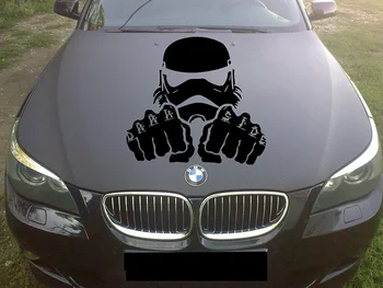 Storm Trooper Žvaigždžių Karai Automobilio Pusėje Vinilo Grafika Transporto Priemonės Wrap Automobilio Šonų Dizainas G7147