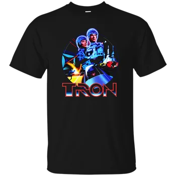 Tron 1982 Retro Futuristinis Mokslinės Fantastikos Marškinėliai
