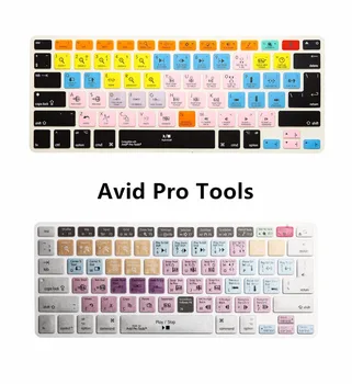 Už iMac ,Macbook, Pro, Air 13 15 Avid Pro Tools KC Sparčiuosius klavišus Klaviatūros Raštas Odos Padengti A1278