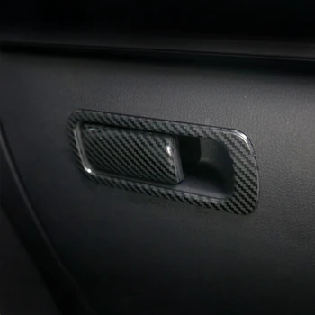 Už Mazda 3 Alexa 2019 2020 iš Nerūdijančio Plieno, Automobilių Saugojimo Dėžutė pilotu Rankena Dubenėlį, Padengti Apdaila Apdailos Lipdukas, Auto Priedai
