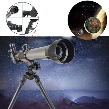 Vaikų Mokslo Eksperimentas Imituoja, Stargazing Su Astronomijos Teleskopas Pažinimo Žaislas, Kempingas, Žygiai Monokuliariniai + Trikojis