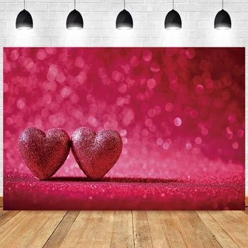 Valentino Fonas Raudonos Rožės Širdies Užsakymą Berniukas Mergaičių Laimingas Šalis Dekoro Fotografijos Fonas Photocall Reklama