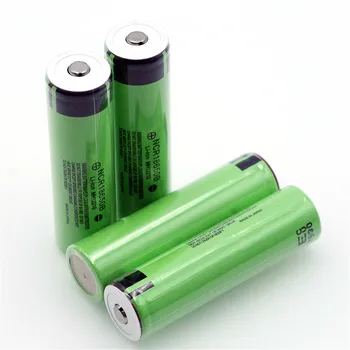 VariCore Originalus 18650), 3,7 v 3400 mah Ličio Įkraunama Baterija, NCR18650B su Smailiomis(Nr. PCB), žibintuvėlis baterijos