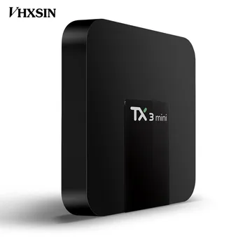 VHXSIN 10 vnt TX3 Mini S905W Smart TV Box 