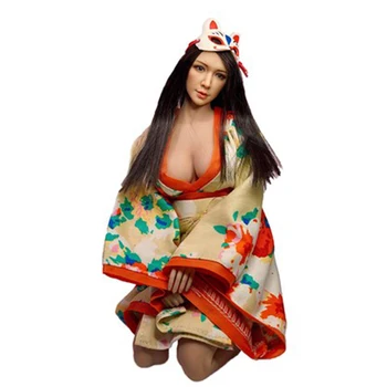 Vietoje 1/6 moterų lėlės kimono nustatyti modelis tinka 12 colių Veiksmų skaičius, Priedai