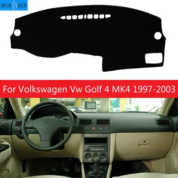Volkswagen Vw Golf 4 MK4 1997 - 2001 2002 2003 prietaisų Skydelio Dangtelis nuo Saulės Pavėsyje, neslidus Brūkšnys Kilimėlį, Pagalvėlę, kiliminė danga, Interjero Priedai