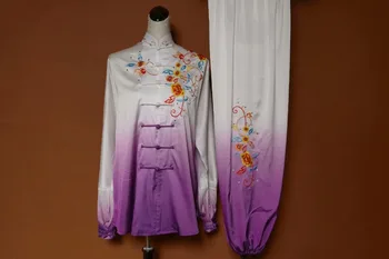 Wushu taichi taiji drabužius changquan vienodos Kovos menų konkurencijos drabužių, siuvinėtų kungfu nanquan taolu drabužiai vienodi