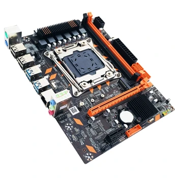 X99-Mini LGA2011-3 M-ATX pagrindinė Plokštė Core 5 6 Xeon E5 E7 DDR4 2666 2400 2133 MHz Atminties SATA3 HDD M. 2 NVME SSD RJ49 X6HA