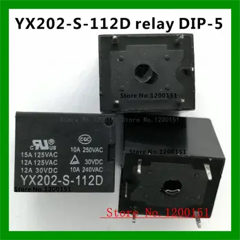 YX202-S-112D YX202-S 12V 10A relay CINKAVIMAS-5