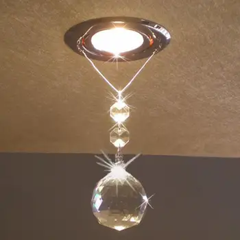 Šiuolaikinės kristalų liustra apšvietimo lempos, lemputės LED blizgesio led lempos, restoranas, miegamojo šviestuvai įtampos 90-260V