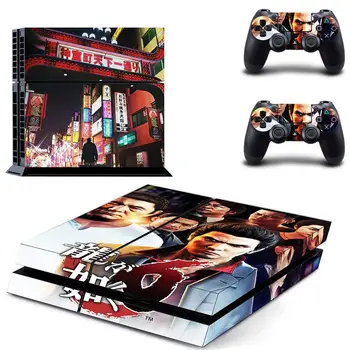 Žaidimas Yakuza Kiwami Pilnas draudimas PS4 Lipdukai Play station 4 Odos Lipdukas, Decal PlayStation 4 PS4 Konsolės & Valdytojas Odos