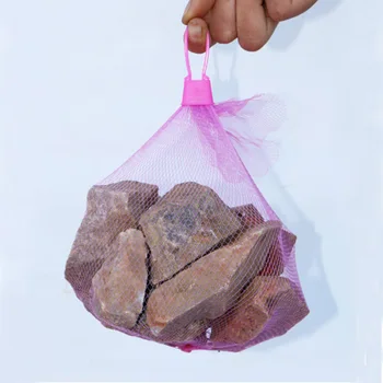 100vnt Nailono akių maišą vaisių krepšys daržovių krepšys, pirkinių krepšys-plastikinis maišelis laikymui maišelis