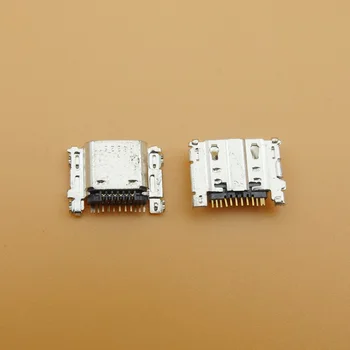 10vnt/daug Mikro mini USB lizdas lizdas, Jungtis Įkrovikliui įkrovimo lizdas pakeitimo remontas SAMSUNG GALAXY SM-T337V SM-T337 T337