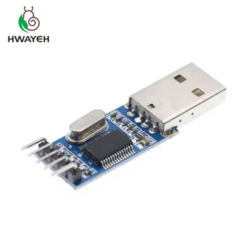 10vnt/daug PL2303, USB Į RS232 TTL Konverterio Adapterio Modulis su Dulkėms Padengti PL2303HX už arduino