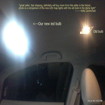 10x LED interjero apšvietimo komplektas BMW 3er E46 Kabrioletas skaitymo šviesa galiniai žibintai klaidų