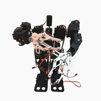 15DOF Humanoidų Robotas /Pilnas Komplektas Vairo Pavara Stentas Priedai+ Nagus 2VNT+15VNT Didelio Sukimo momento Actuators 