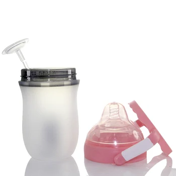 160\260ml Silikoninis Buteliuko Maitinti Kūdikį krūtimi Maitinančioms Pieno Butelių Išspausti Pieno Butelių F Baby Baby Jucie Vandens Butelis BPA Free