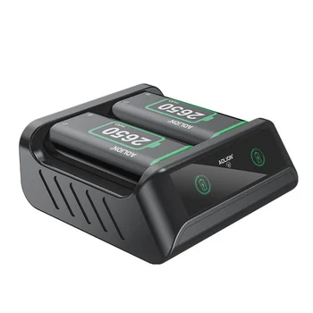 2650mAh Gamepad Dual Įkrovimo Baterija (akumuliatorius Nustatyti Žaidimų Valdiklis Baterijos Nustatyti Gamepad Baterija Xbox Serijos Tipas-C Įkrovimo Kabelis