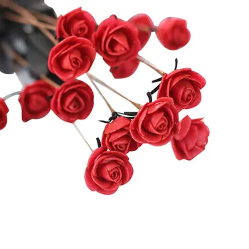 #37 Dirbtiniai Pe Netikrą Gėlės Rožės Gėlių Vestuvių Nuotakos Puokštė Hydrangea Dekoro Aukštos Kokybės Padirbtų Gėlių Dirbtiniais новый год