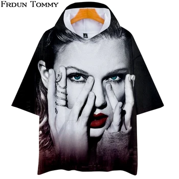 3D Hoodies, T-marškinėliai trumpomis Rankovėmis Harajuku Rudens/Vasaros Naują Stiliaus Unisex Outwear Cool Merginos Laisvalaikio T-Shirt