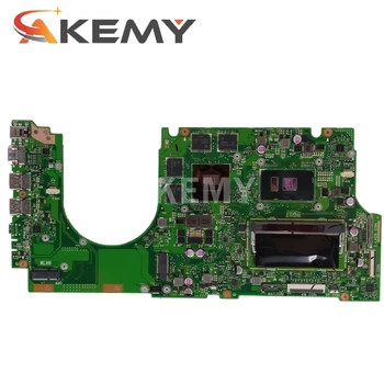 Akemy Už Asus UX510UWK UX510UW UX510U U5000U UX510UXK nešiojamas plokštė UX510UW mainboard i7-6500U GTX960M/4GB DDR4-8GB-RAM