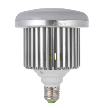 Andoer Lemputės, Lempos, E27 50W LED Reguliuojamas Ryškumas & Spalvų Temperatūra su Nuotolinio Valdymo Studija Nuotraukų, Vaizdo, Šviesos, AC185-245V