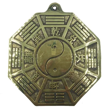 ANGRLY Kinų Zodiako Kardas Vario Procesas Kinijos Plokštumos, Veidrodis Veidrodžio Taiji Bagua Veidrodis Gryno Vario Monetos Šalis Dovanos