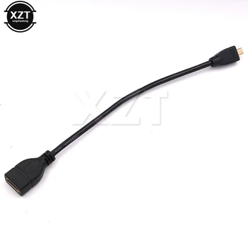 Aukštos Kokybės Mikro HDMI Male HDMI Female kabelio Adapteris Keitiklis M/F Konverteris tablet PC HDTV Išmaniųjų telefonų