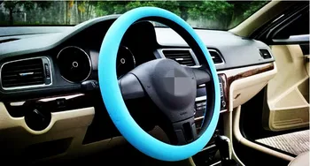 Automobilio stilius Karšto silikono automobilio vairo dangtelis Toyota Camry Highlander RAV4 