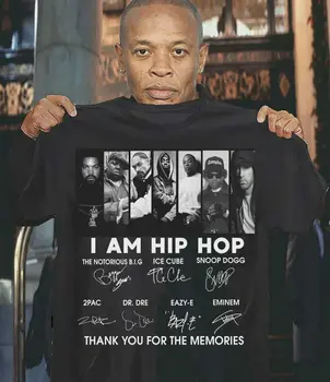 Aš Esu Hip-Hop Hip-Hop Legendų Marškinėliai Vyrams, Moterims, S M L Xl Xxl Medvilnės