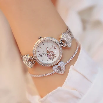 BS karšto pardavimo rose gold moterų apyrankės, laikrodžiai moteris laikrodžiai, prabangūs ponios žiūrėti laikrodis siųsti montre femme relogio feminino