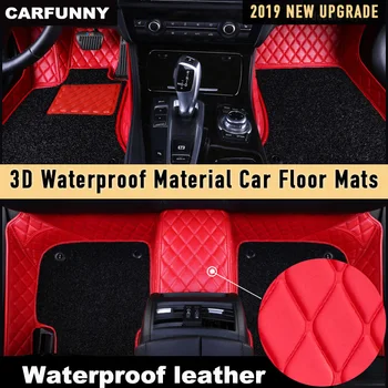 CARFUNNY Vandeniui Odos automobilio grindų kilimėliai Mercedes Benz ML63 ML320 ML350 ML450 ML500 W164 ML550 Custom Automobilių Kilimų