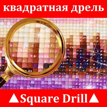 Diamond Tapybos Liūtas kvadratiniu Gyvūnų Diamond Siuvinėjimo Rankdarbių Mozaikos Kryželiu Cirkonio Namų Puošybai XY1