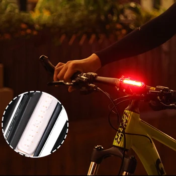 Dviračių Uodegos Šviesos Įspėjimas Saugos Dviračių Galinis Žibintas LED Dviračio Žibintas Dviračių Flash Lempa MTB Kelių Dviratį užpakalinis žibintas