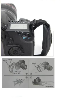 Fotoaparato Dirželis Grip skirtus Canon 5D Mark II 650D 550D 70D 60D 6D 7D Nikon D90 D600 D7100 D5200 D3100 D3200 D5100 D7000 Sony